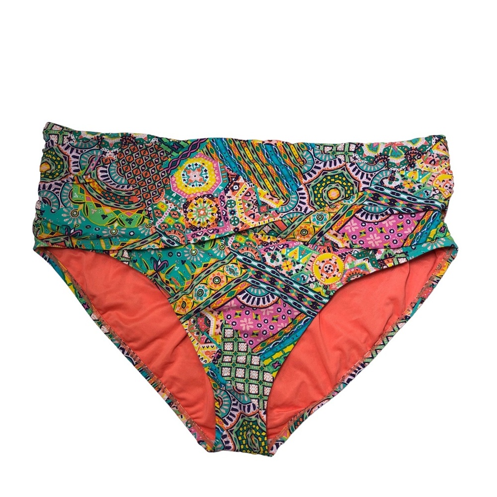 Bleu Rod Beattie Colorful Bikini bottom Size 22W